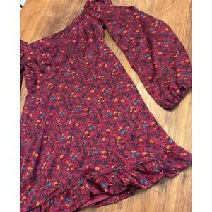 Sz M - Lush Mini Floral Mini Dress